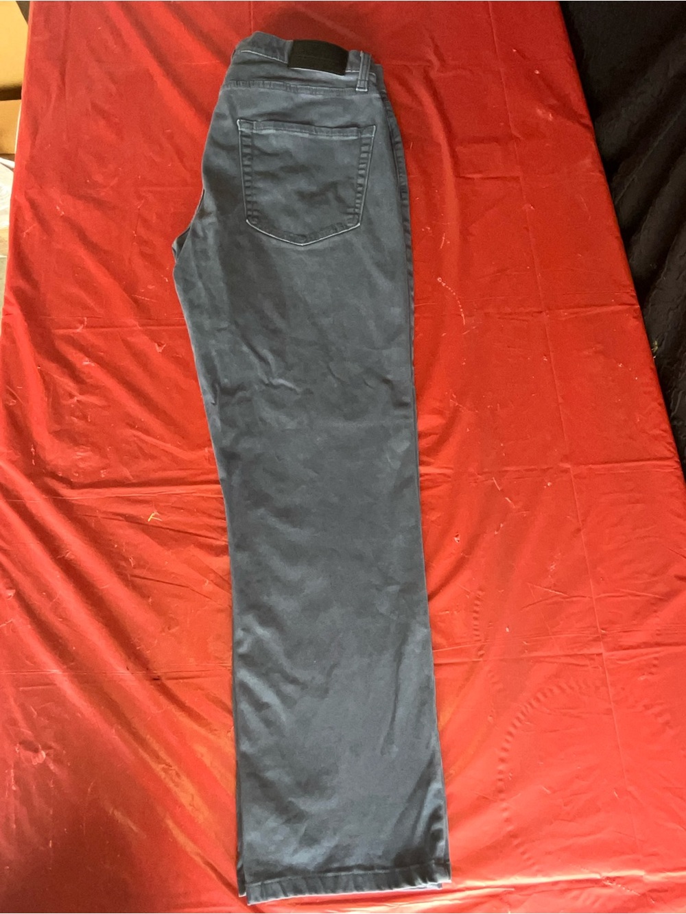 Lucky Brand Light Blue Men's Jeans with Leather Patch image 6